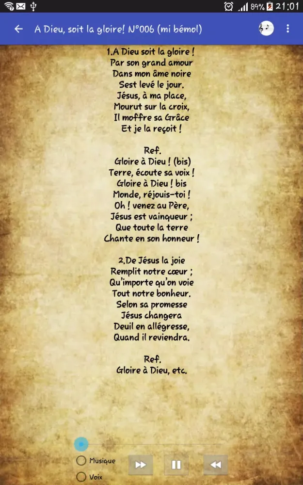 Songs of Victory Pro স্ক্রিনশট