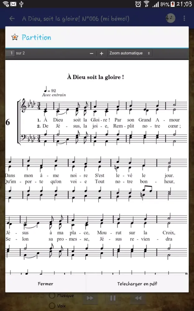 Songs of Victory Pro স্ক্রিনশট