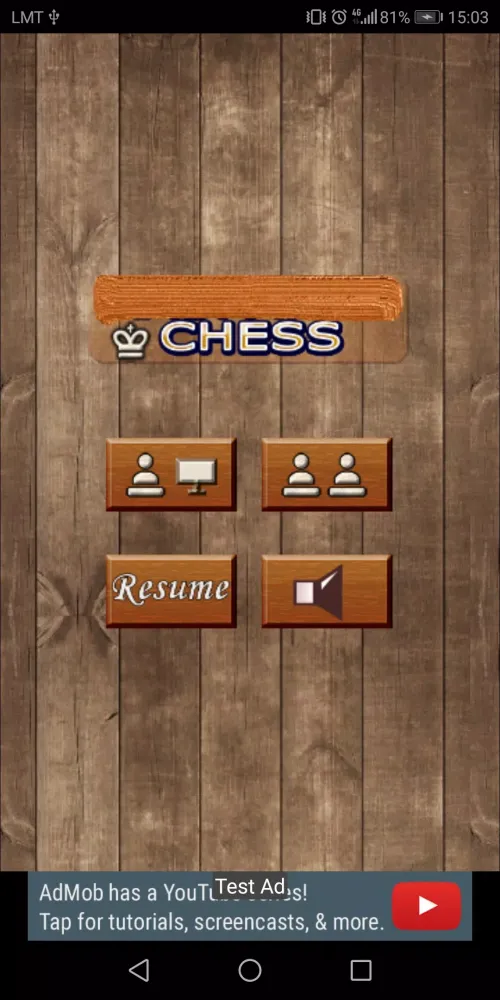 Tangkapan skrin Pro Chess Master