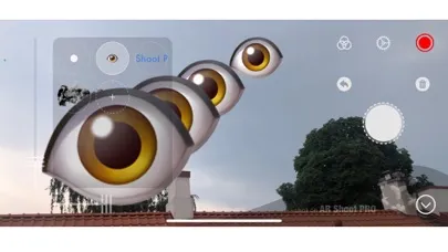 Capturas de tela do Augmented Reality Video Camera
