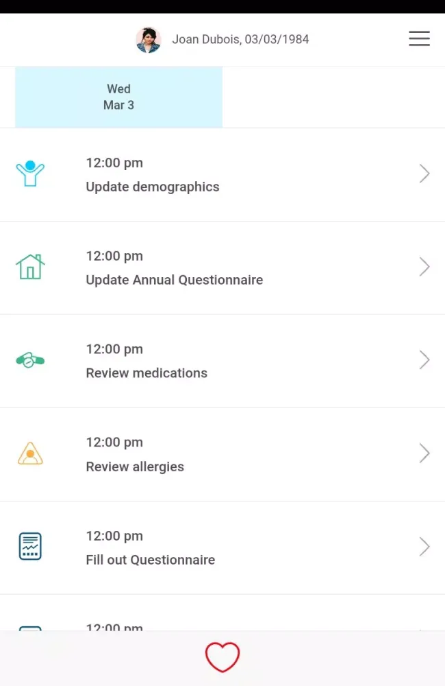 ภาพหน้าจอของ Qure4u Check-In