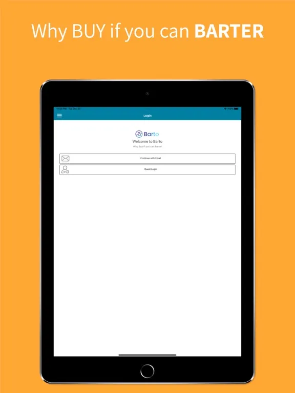 BARTO app iPad 应用截图