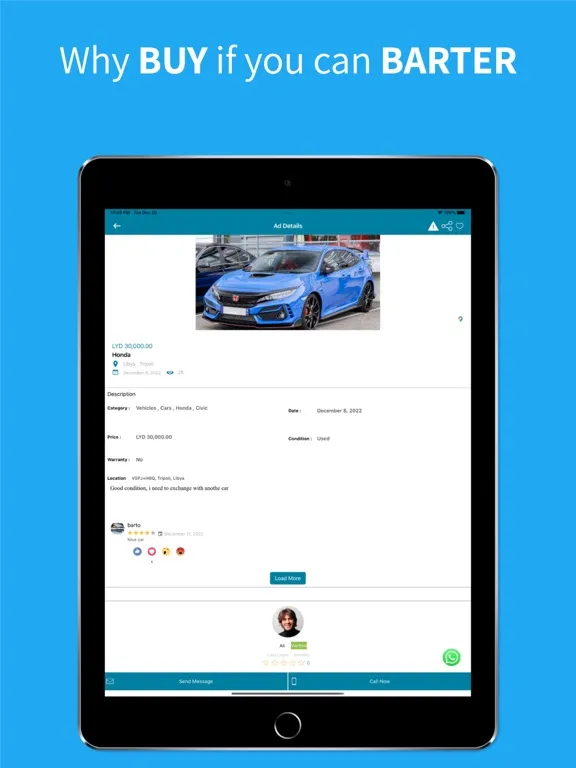 BARTO app iPad 应用截图