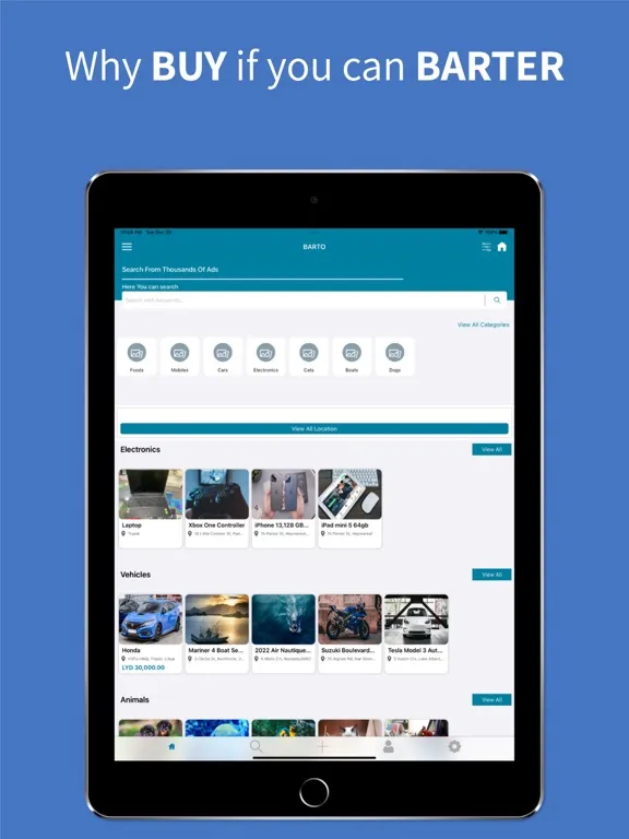 BARTO app iPad 应用截图