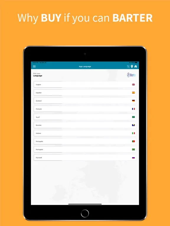 BARTO app iPad 应用截图
