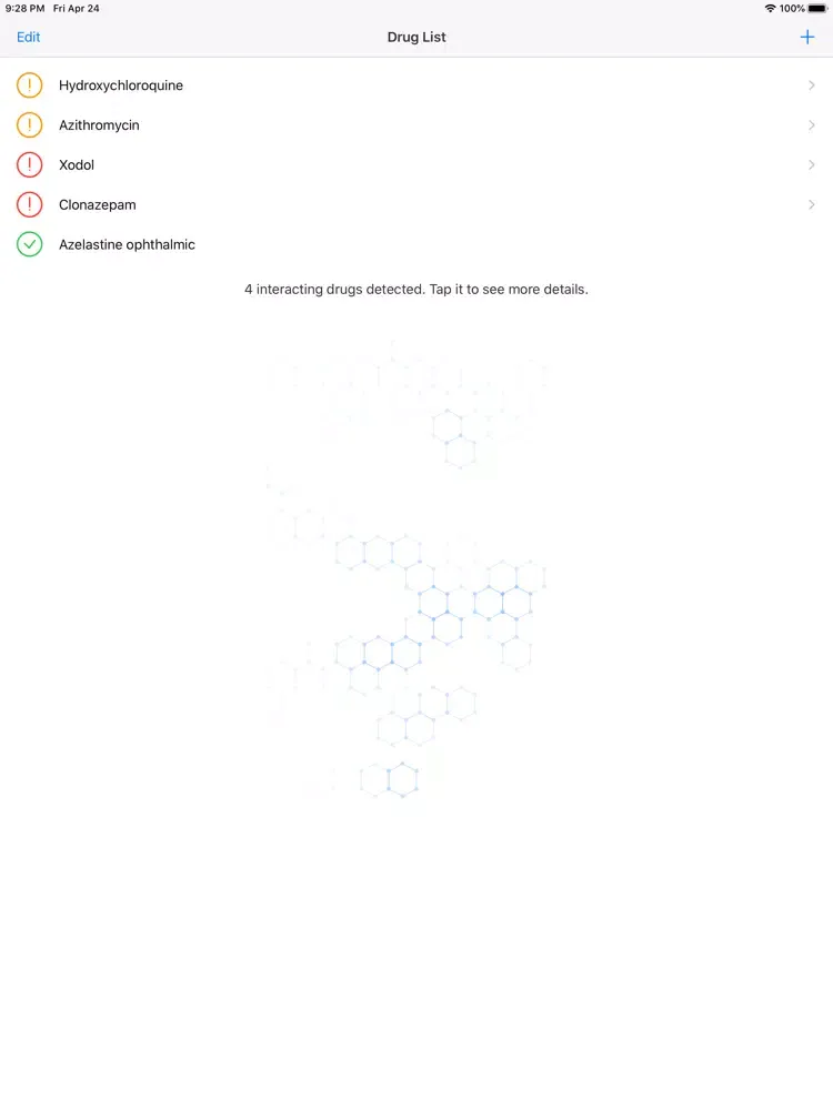 MultiMeds iPad  Screenshots