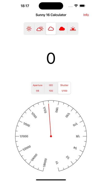 Exposure Equivalence Screenshots