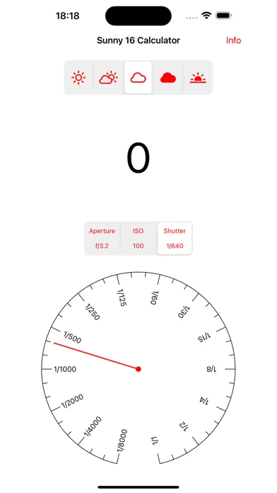 Exposure Equivalence Screenshots