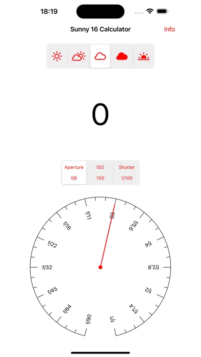 Exposure Equivalence Screenshots