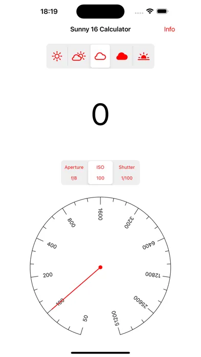 Exposure Equivalence Screenshots