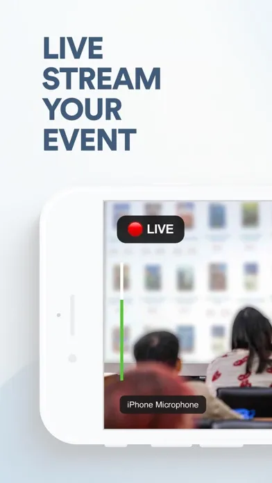 Tangkapan layar EventLive－Live Stream Event