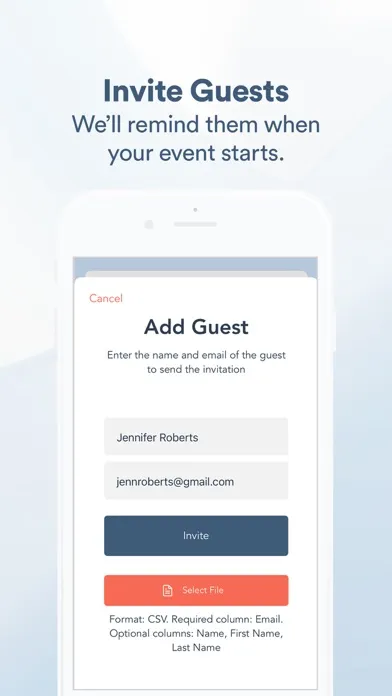 Tangkapan layar EventLive－Live Stream Event