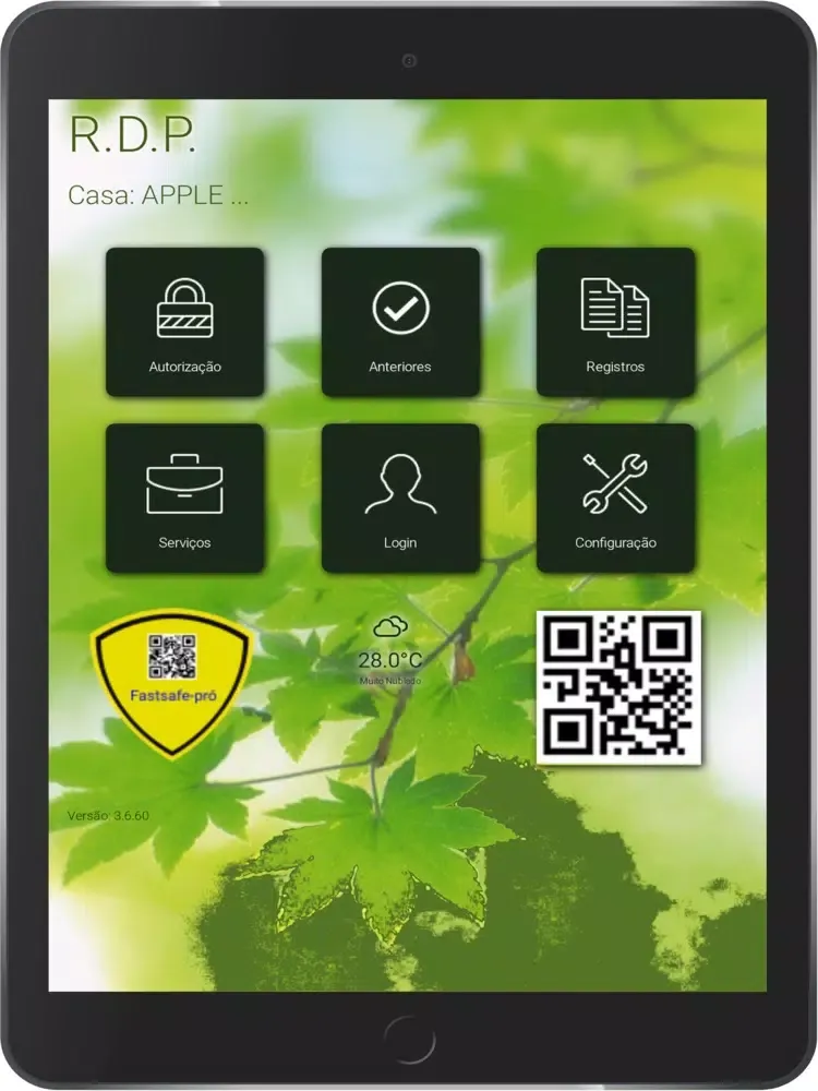 Ảnh chụp màn hình của C.R.P. iPad 