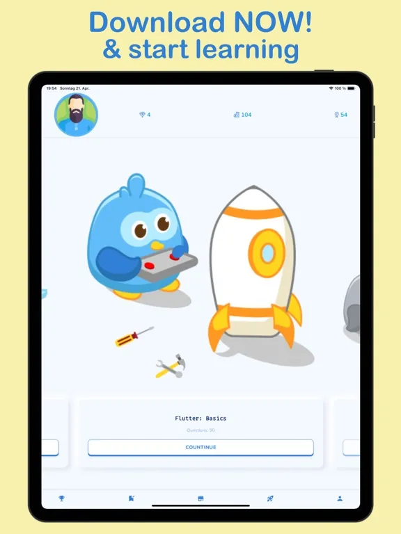 Codalingo: Learn Flutter iPad  Ekran Görüntüleri