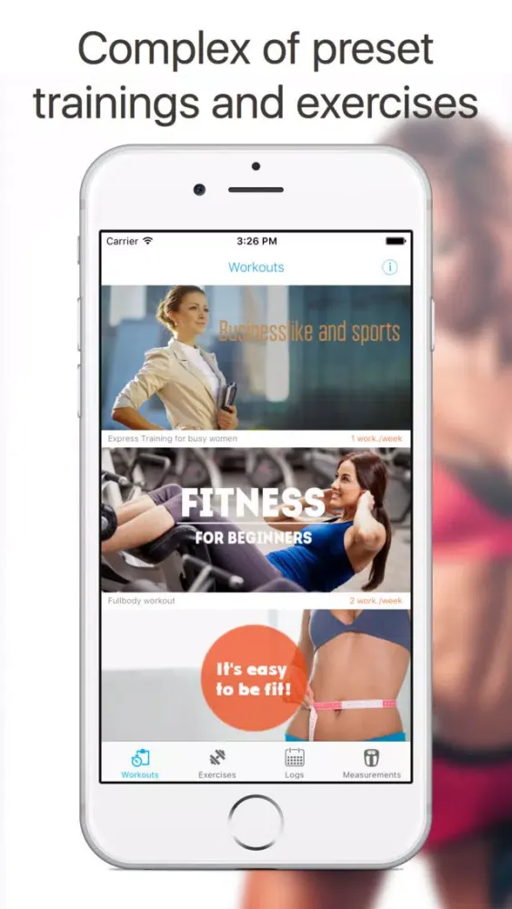 Gym workout and exercises for women - iJockGirl应用截图