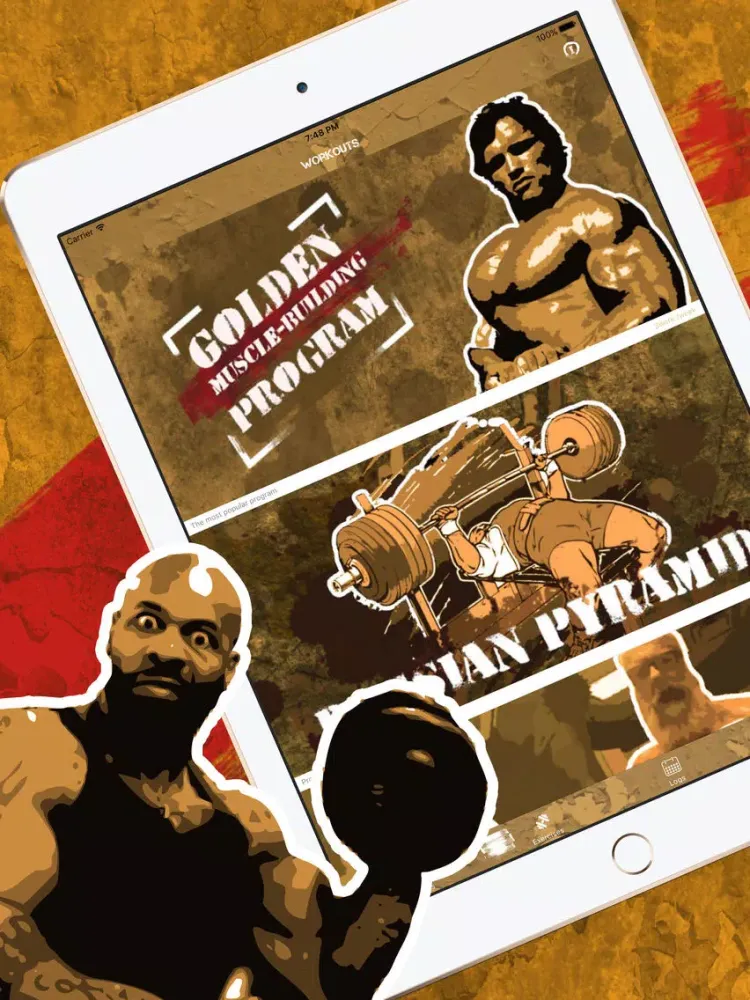 Скриншоты iJockStrong: Workout Routines iPad 