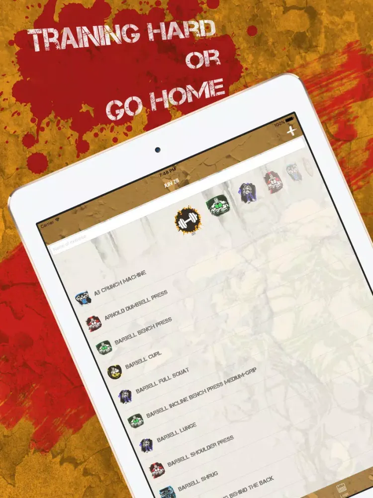 Скриншоты iJockStrong: Workout Routines iPad 