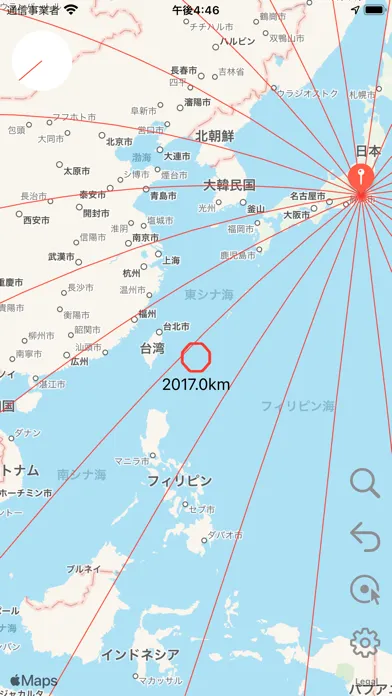 マイ方位应用截图