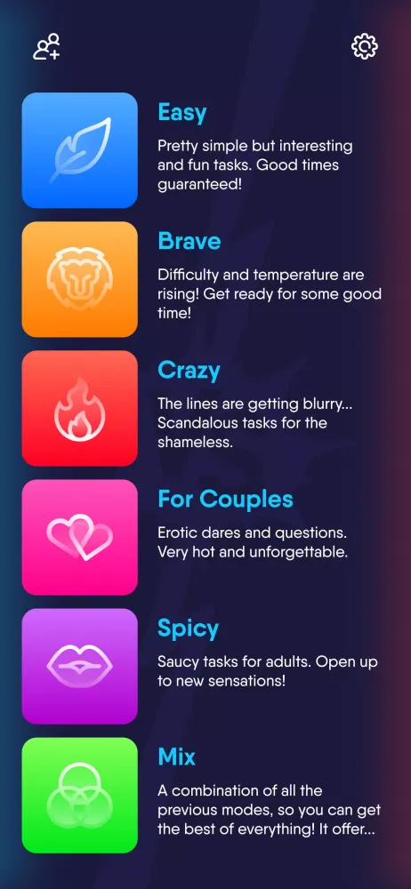 Spin and Dare Screenshots