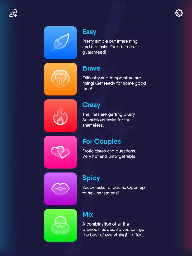 Spin and Dare Screenshots