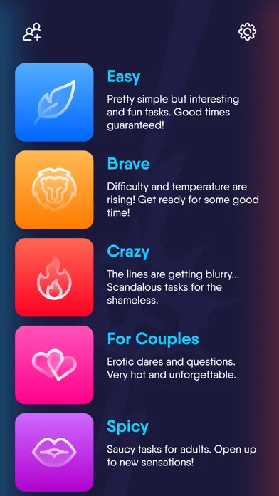 Capturas de tela do Spin and Dare - Party Game