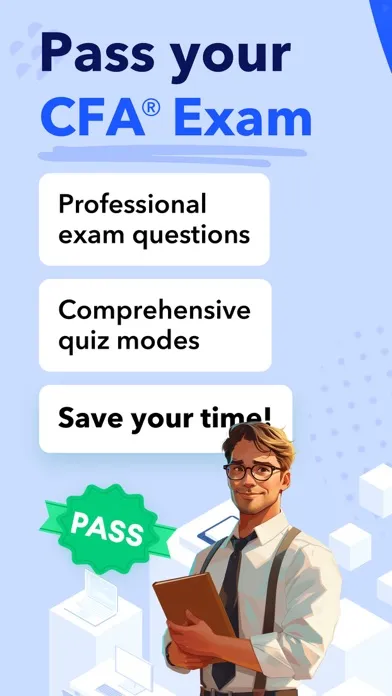 Ảnh chụp màn hình của CFA Level I Test Prep 2024