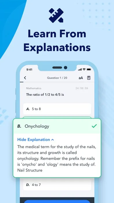 Capturas de pantalla de NLN NEX Exam Prep 2024