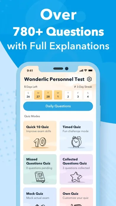 Wonderlic Test Practice 2024 スクリーンショット