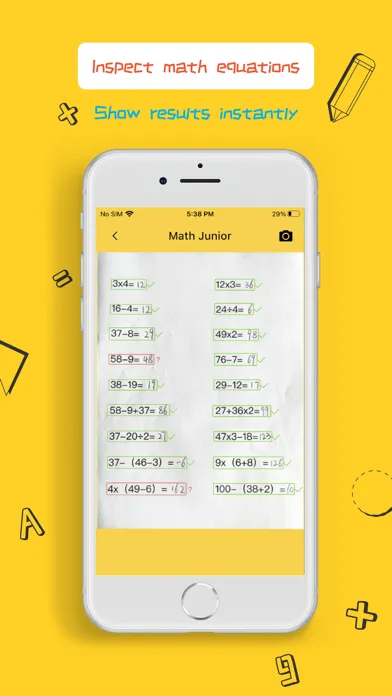 Tangkapan skrin Math.Jr - Math homework helper