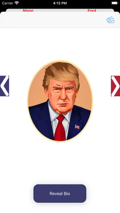 Capturas de pantalla de The U.S. Presidents Quiz