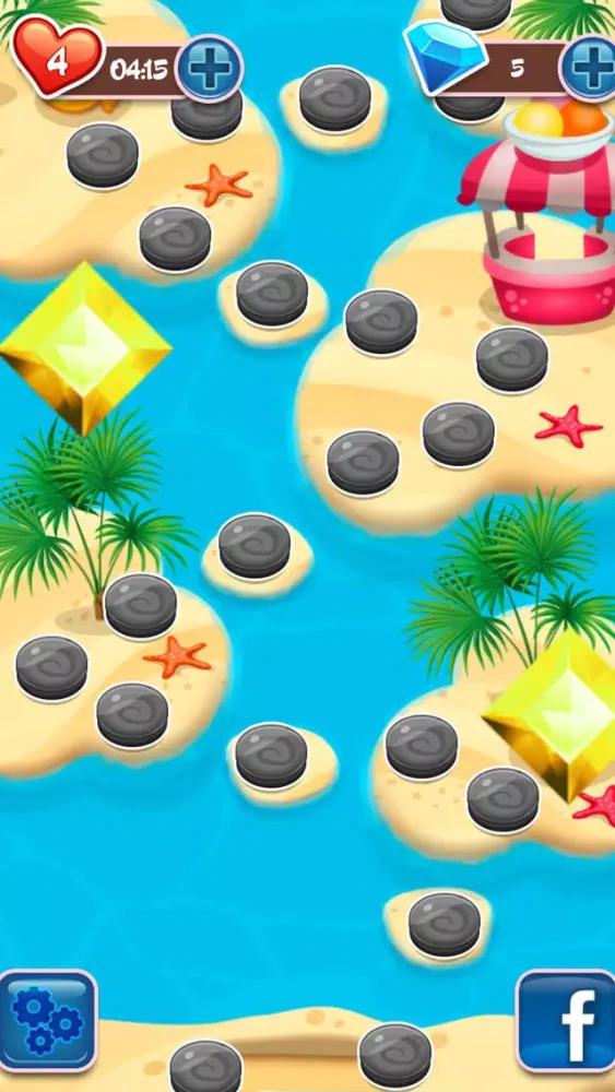 Diamond Crystal Crush Match 3 Gem HD سکرین شاٹس