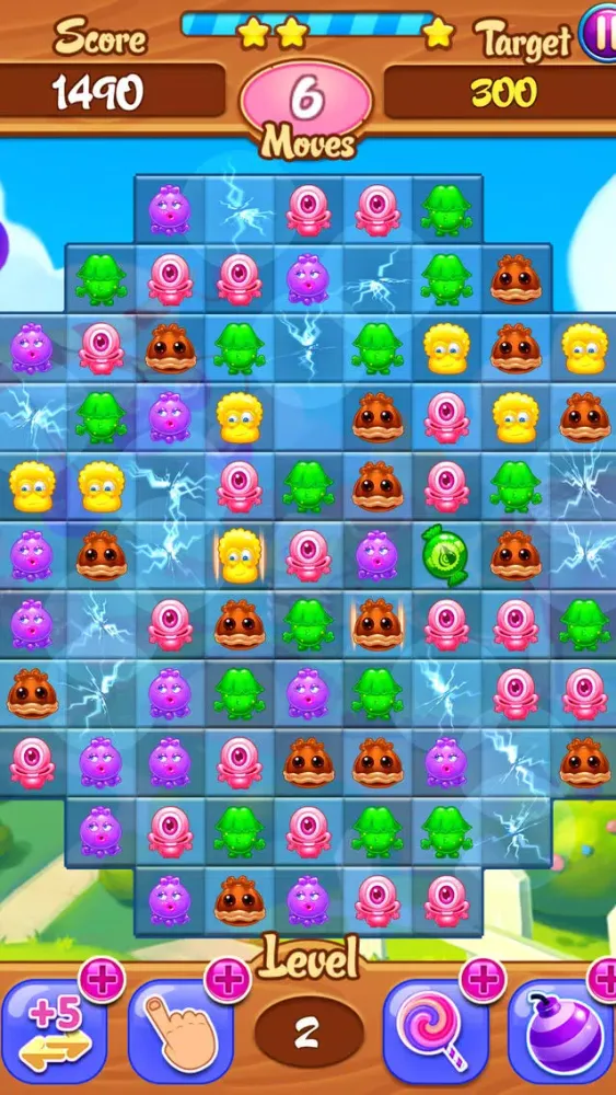 Zrzuty ekranu Monster Match-3 Puzzle Saga HD