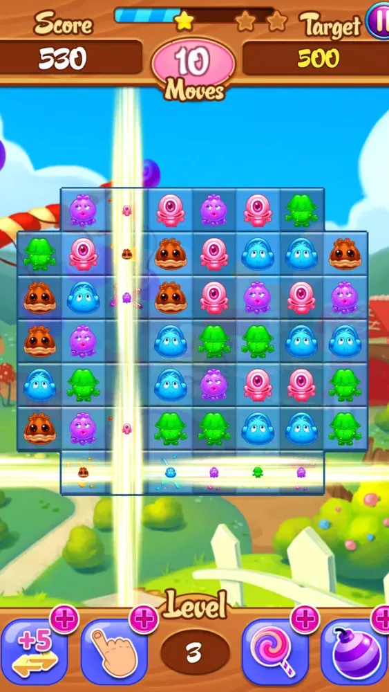 Zrzuty ekranu Monster Match-3 Puzzle Saga HD