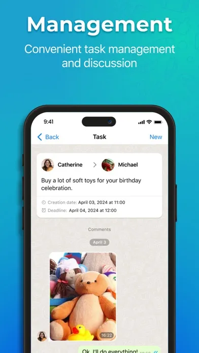 Zrzuty ekranu WinDi: Messenger & Tasks