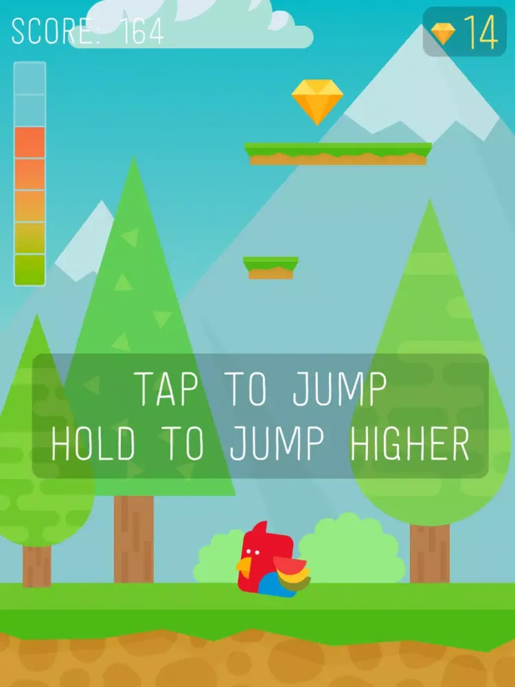 Birds to Space Game iPad  স্ক্রিনশট