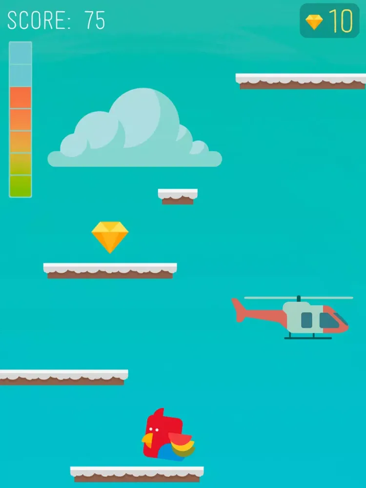 Birds to Space Game iPad  স্ক্রিনশট
