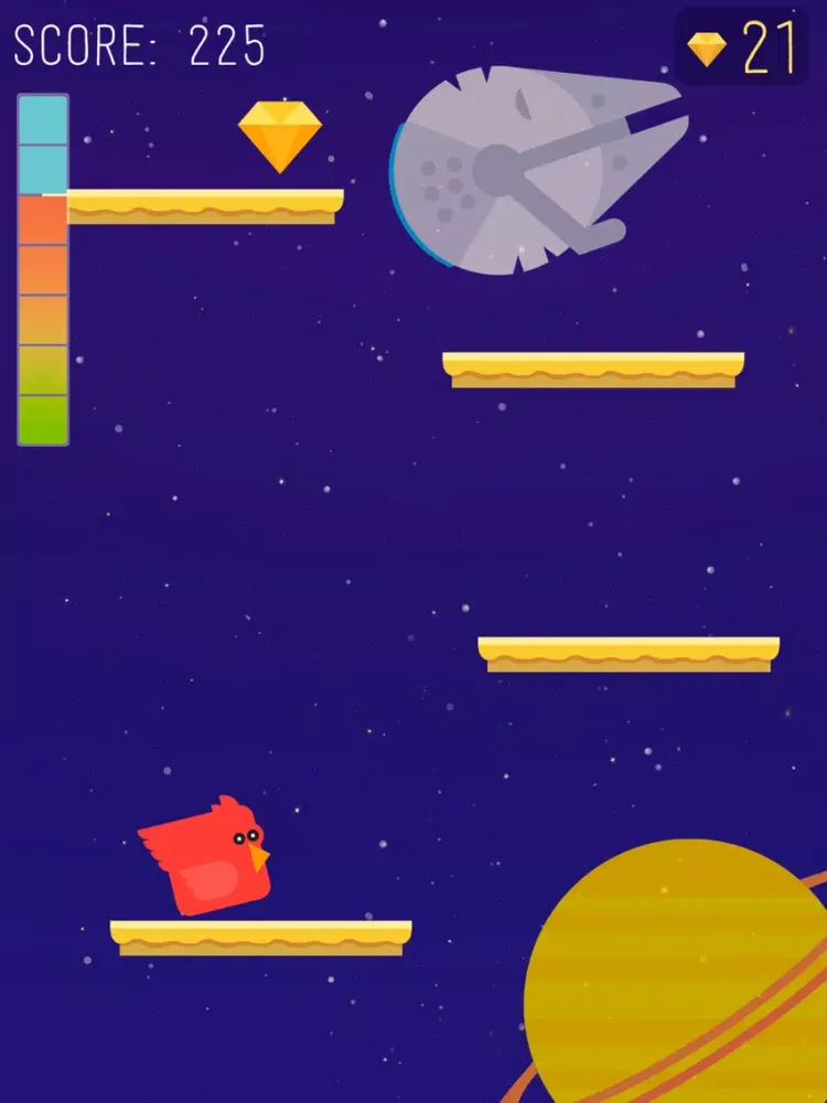 Birds to Space Game iPad  স্ক্রিনশট