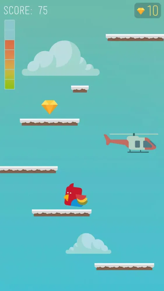 Birds to Space Game স্ক্রিনশট