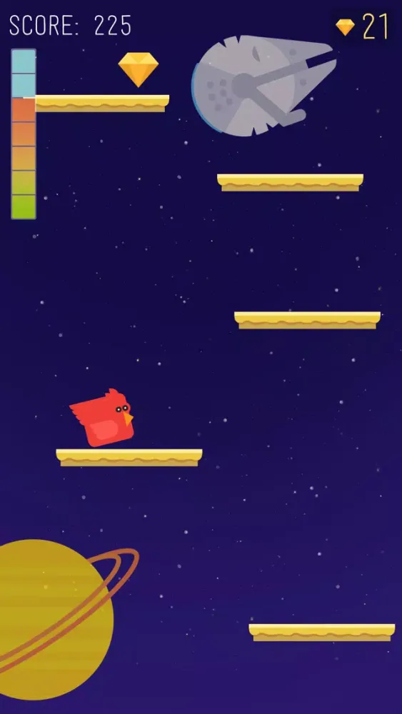 Birds to Space Game স্ক্রিনশট
