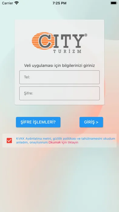 City Turizm Veli应用截图