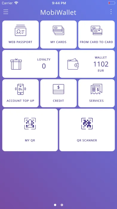 MobiWallet.应用截图