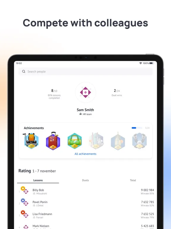 Quiz Lab – learn in a new way iPad  स्क्रीनशॉट