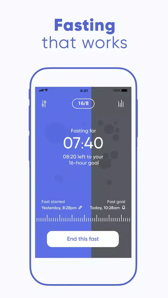 Result - Intermittent Fasting 스크린샷