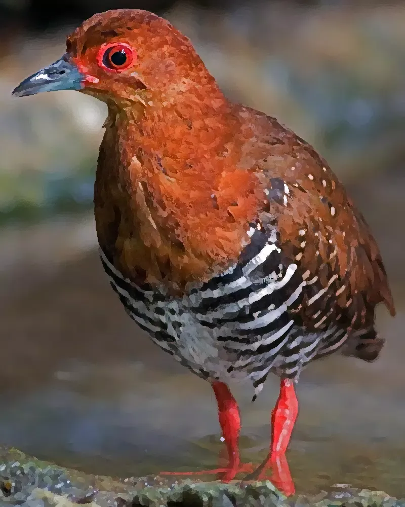 Red-legged Crake bird Sounds Screenshots