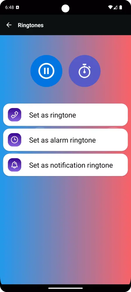 Screenshot di Red junglefowl Sounds
