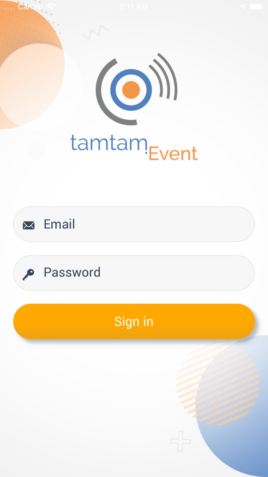 TamTam Event Screenshots