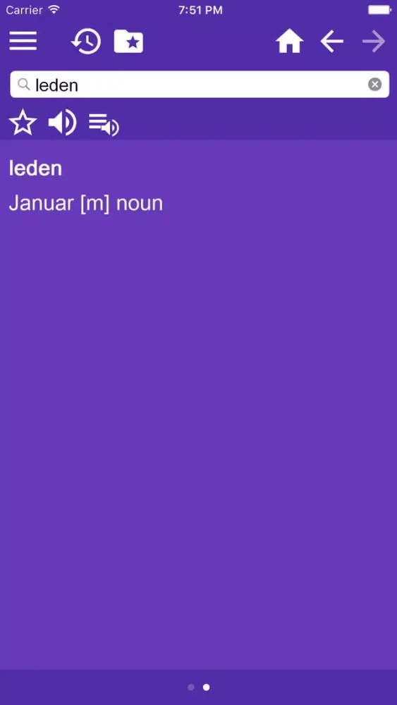 Capturas de pantalla de Czech German Dictionary
