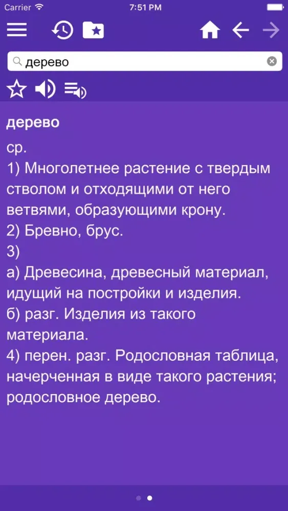 Russian Explanatory Dictionary Screenshots