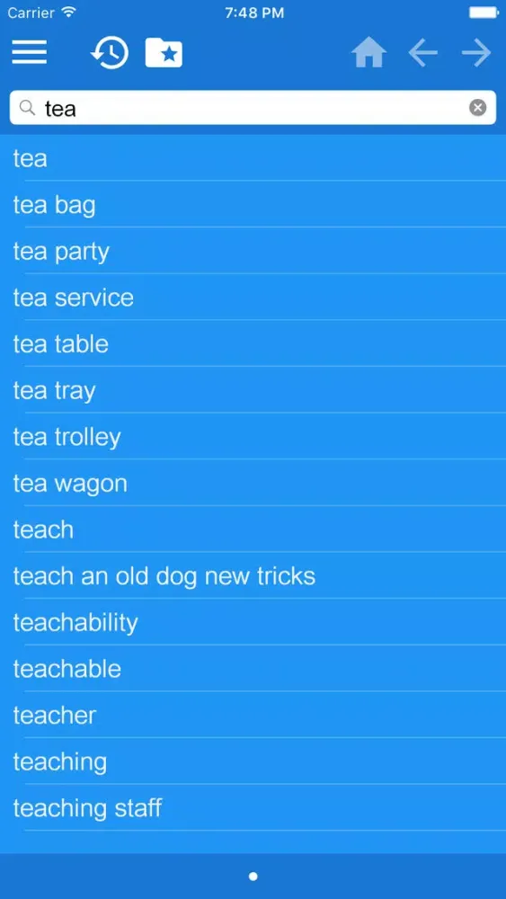 Capturas de pantalla de English Chinese (Simplified) Dictionary