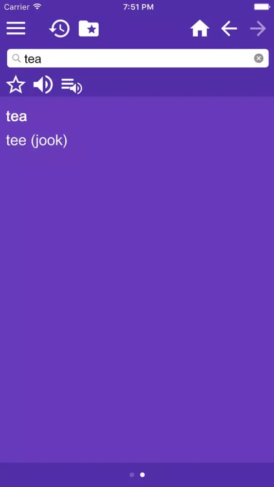Tangkapan layar English Estonian Dictionary Free